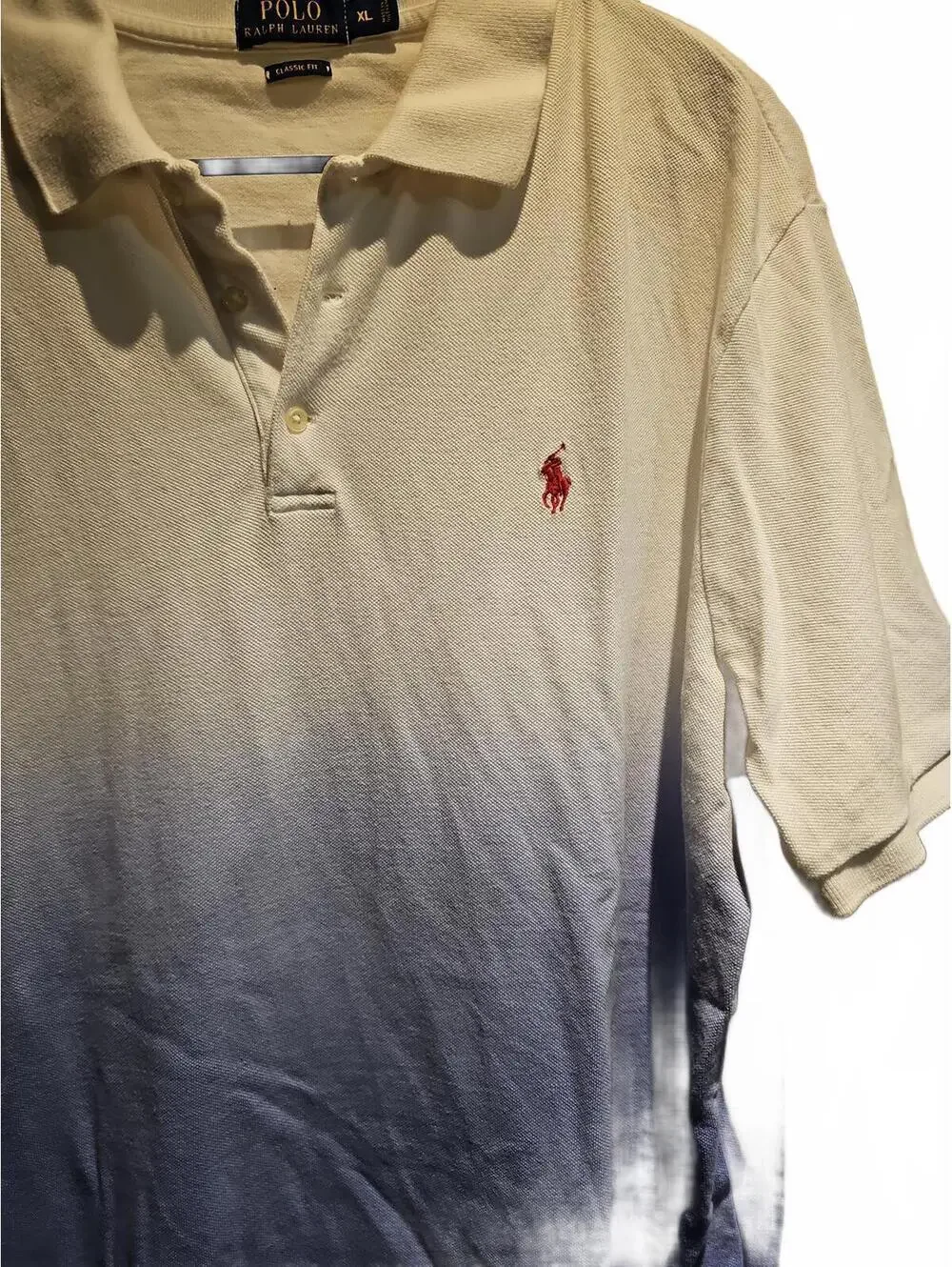 Polo Ralph Lauren ombre polo size XL classic fit